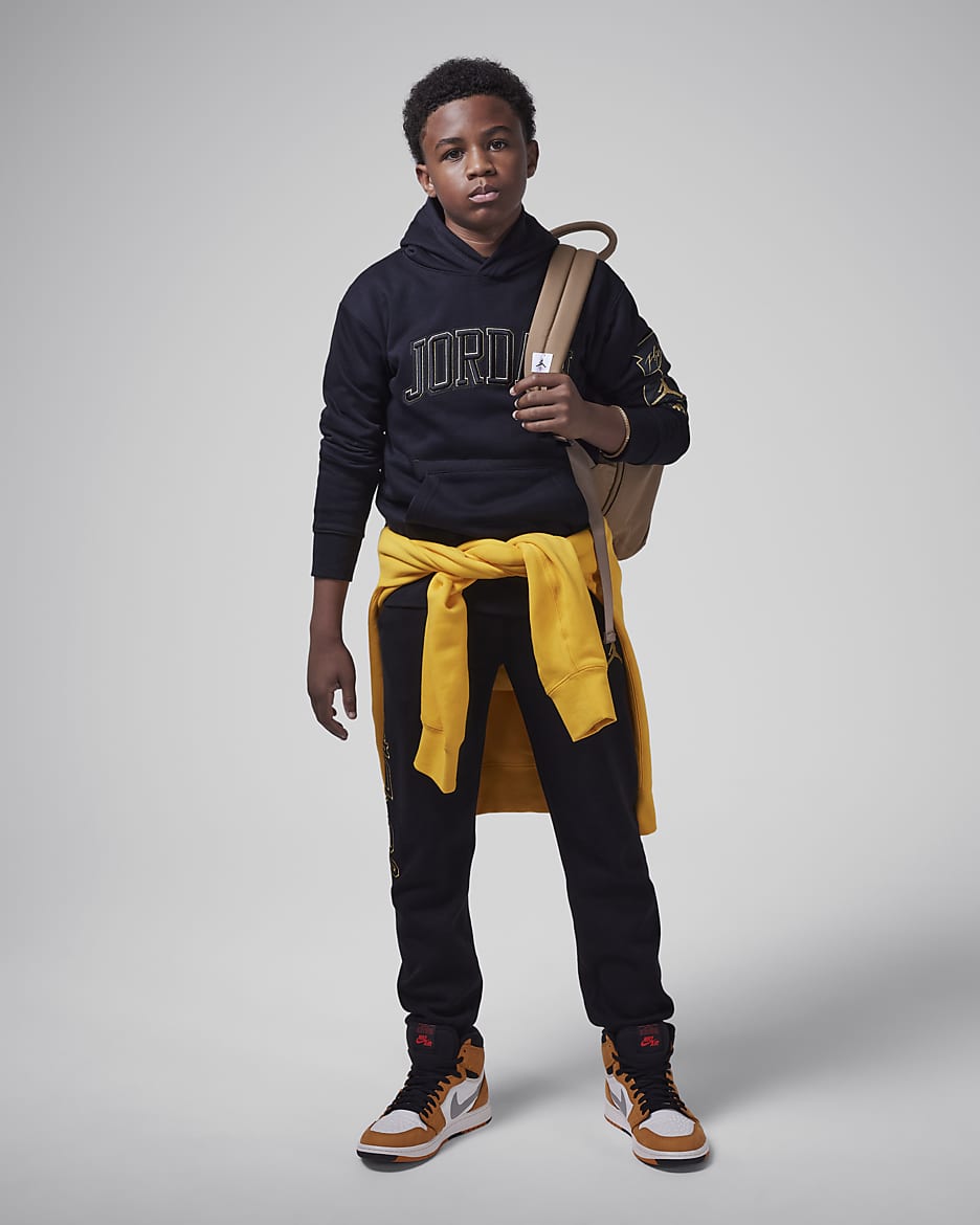 Jordan See Me Shine Big Kids Pullover Hoodie. Nike